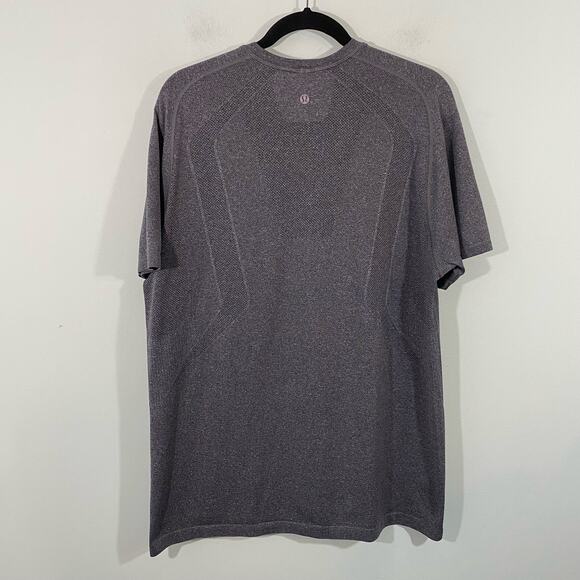 Lululemon Men's Grey Metal Vent Tech Short Sleeve Shirt Size XL - Picture 10 of 10